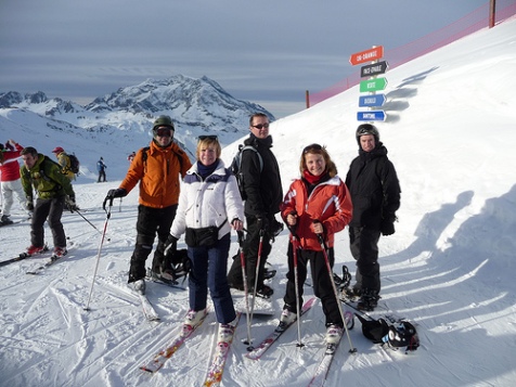 Val d'Isere ski trip 2009